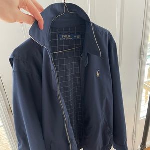 Ralph Lauren bomber-esque jacket.
